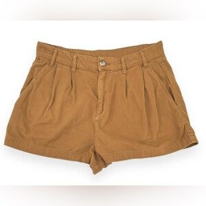 Free People Women’s Brown Billie Chino Trouser Shorts Size 8